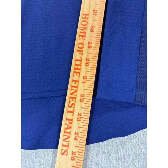 IBKUL Half‎ Zip Light Weight Mock Neck Top (Women's X-Small) Blue - Picture 6 of 12